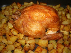 Pollo al forno